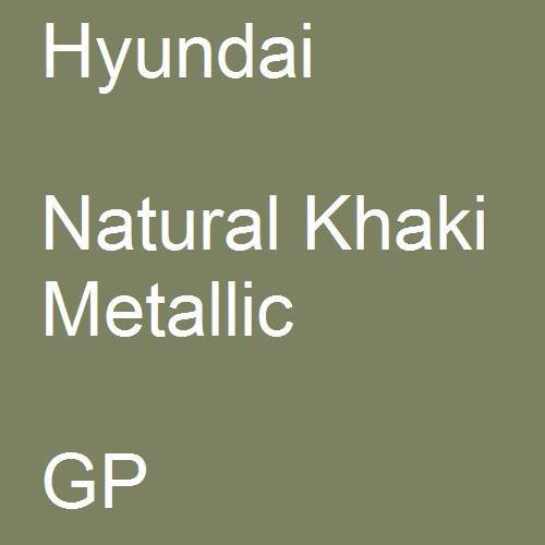 Hyundai, Natural Khaki Metallic, GP.